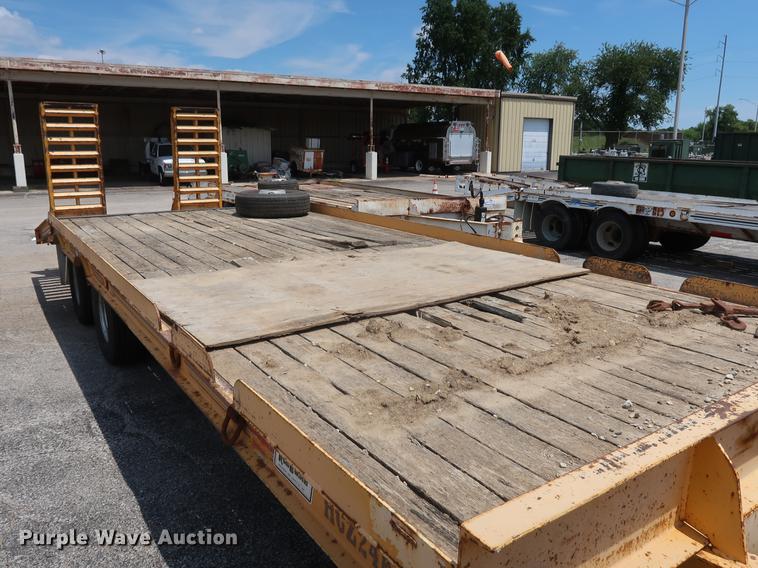 image for item DF2276 2006 CZ Engineering HCZ24KT equipment trailer