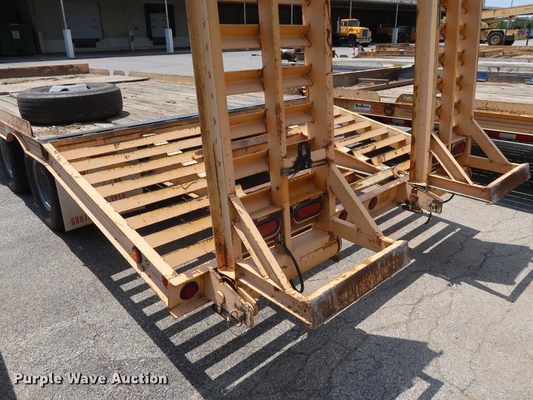 image for item DF2276 2006 CZ Engineering HCZ24KT equipment trailer