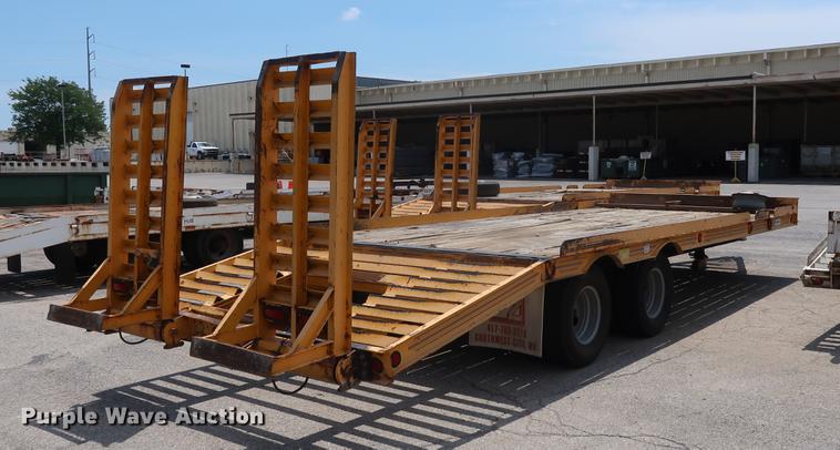 image for item DF2277 2006 CZ Engineering HCZ24KT equipment trailer