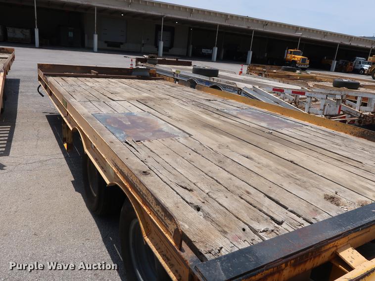 image for item DF2277 2006 CZ Engineering HCZ24KT equipment trailer