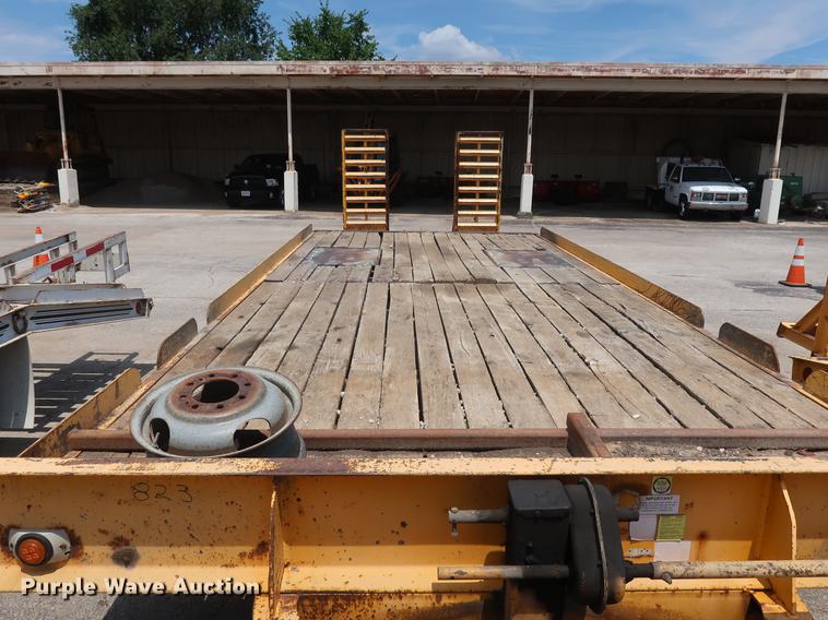 image for item DF2277 2006 CZ Engineering HCZ24KT equipment trailer