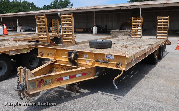 image for item DF2279 2006 CZ Engineering HCZ24KT equipment trailer