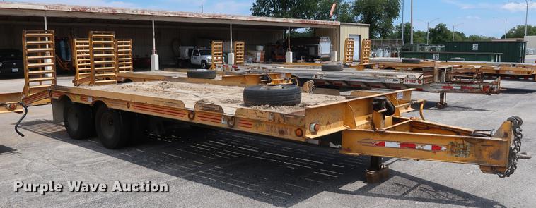 image for item DF2280 2006 CZ Engineering HCZ24KT equipment trailer