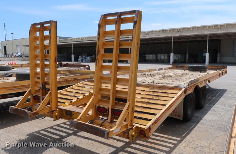 image for item DF2280 2006 CZ Engineering HCZ24KT equipment trailer