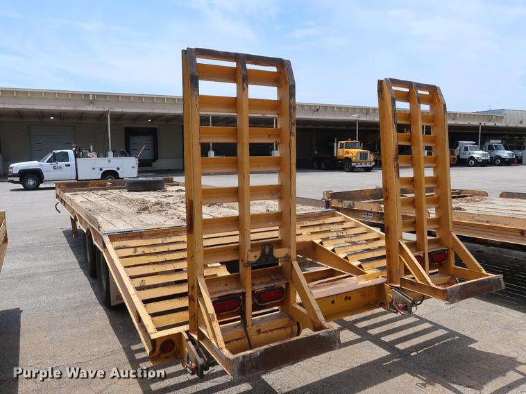 image for item DF2280 2006 CZ Engineering HCZ24KT equipment trailer
