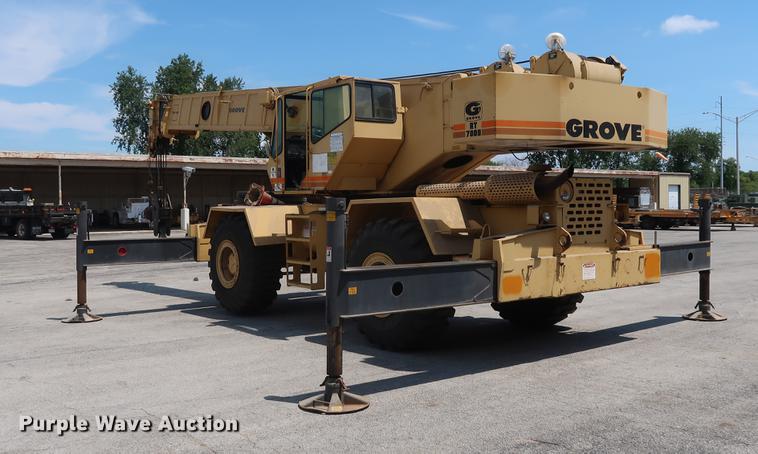 image for item DF2282 1989 Grove RT740B crane