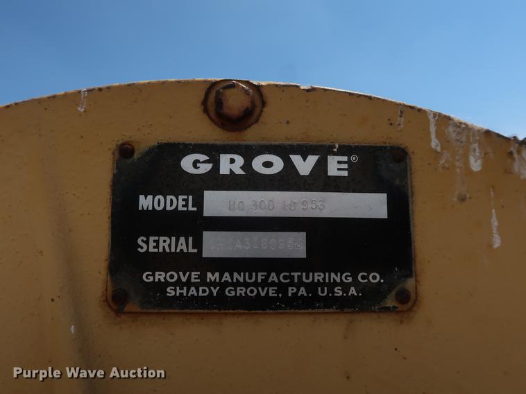 image for item DF2282 1989 Grove RT740B crane