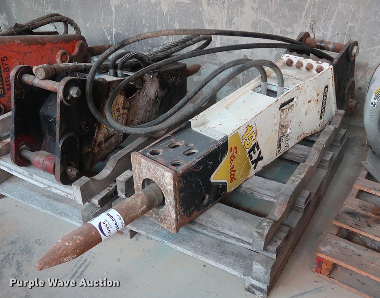 image for item DF2291 Stanley 15EX hydraulic breakers