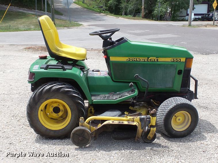 image for item DM9903 1999 John Deere 455 lawn mower