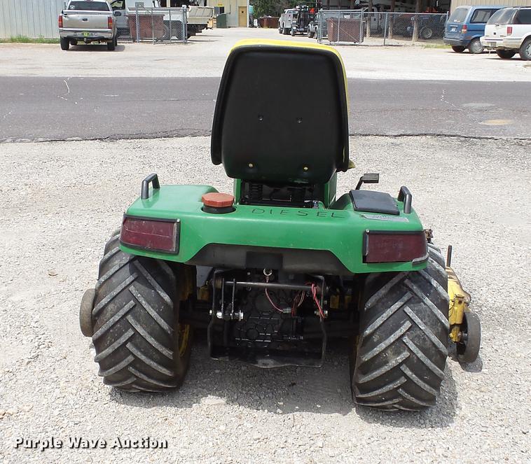 image for item DM9903 1999 John Deere 455 lawn mower