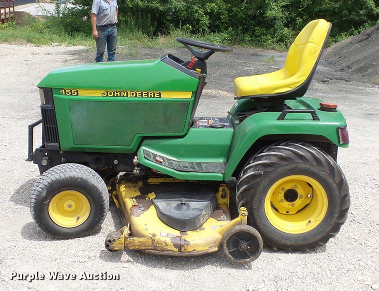 image for item DM9903 1999 John Deere 455 lawn mower