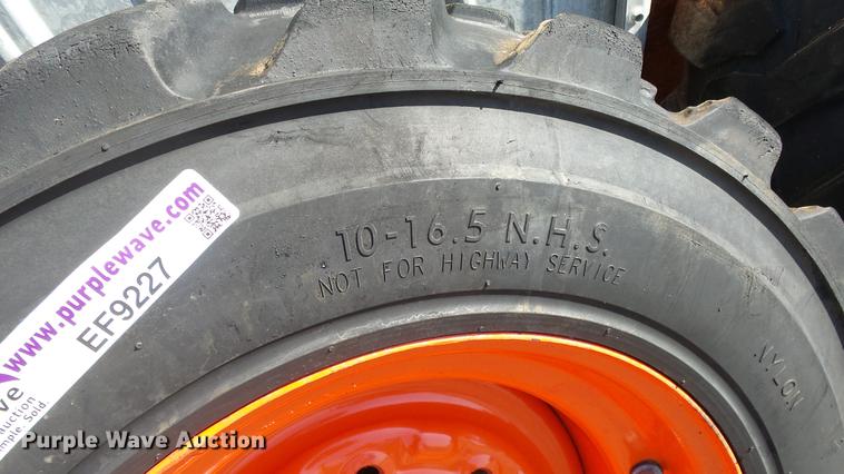 image for item EF9227 (4) 10-16.5 tires and wheels