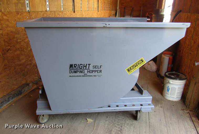 image for item EH9263 2015 Wright 10077 self-dumping hopper