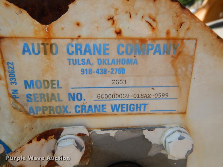 image for item EK9411 Auto Crane 2003 crane