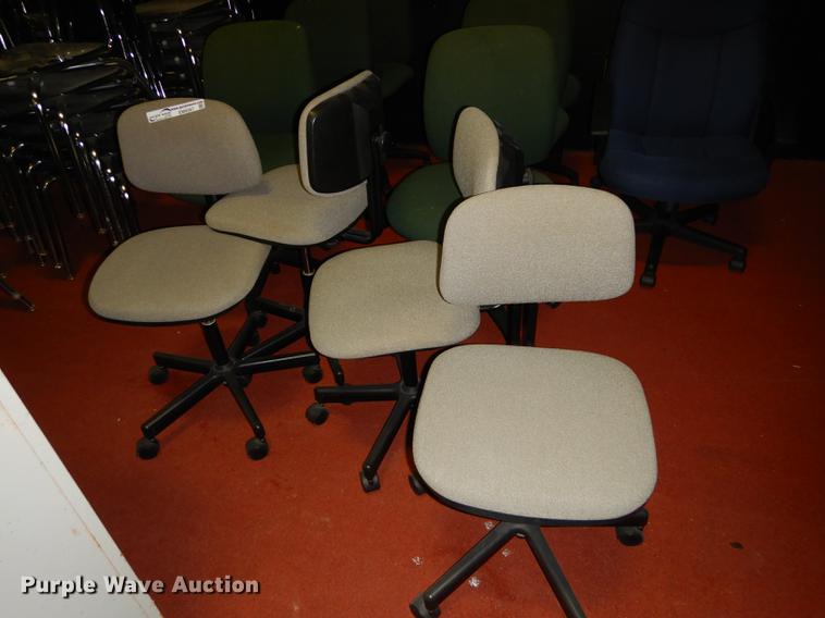 image for item EM9567 (12) cloth office chairs