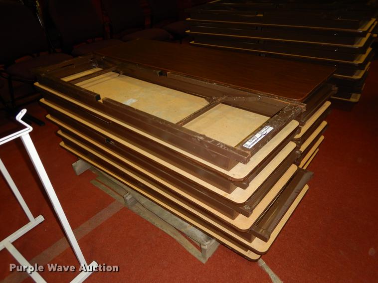 image for item EM9572 (23) fold-up tables