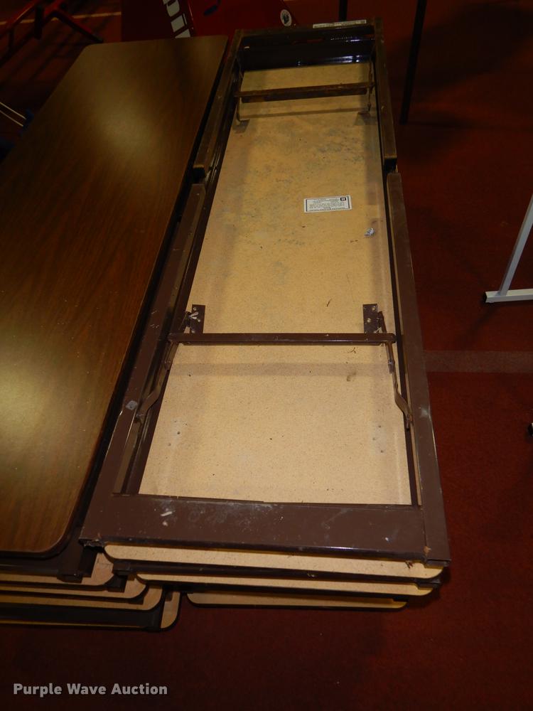image for item EM9572 (23) fold-up tables