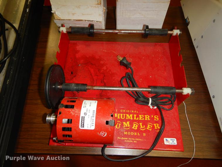 image for item EM9574 (2) rock tumblers with grit