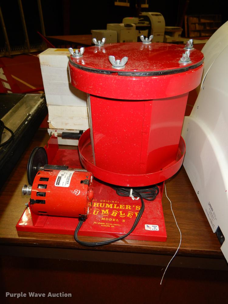 image for item EM9574 (2) rock tumblers with grit