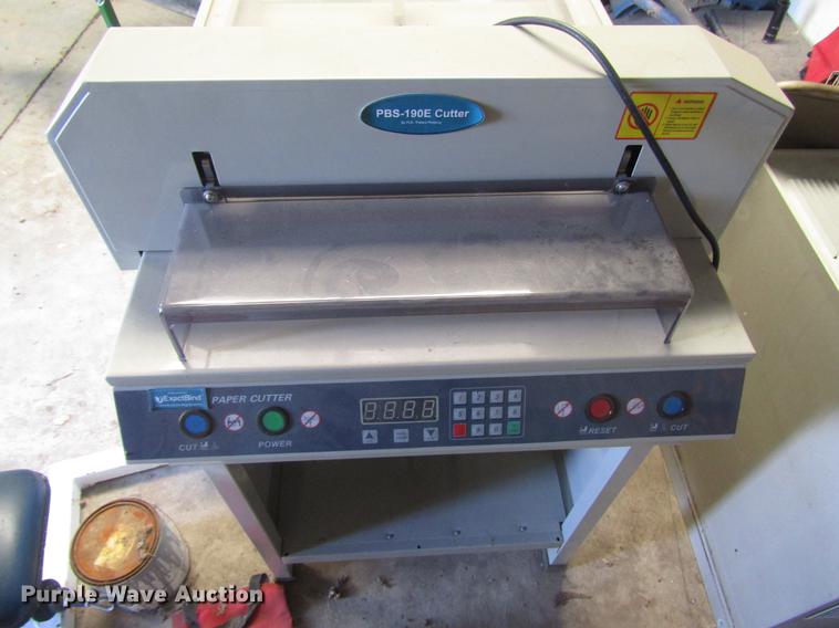 image for item EO9016 Professional Binding Systems PBS-190E paper cutter