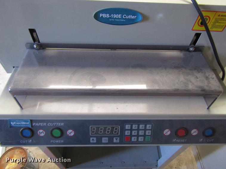 image for item EO9016 Professional Binding Systems PBS-190E paper cutter