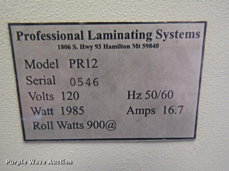 image for item EO9017 Professional laminating system