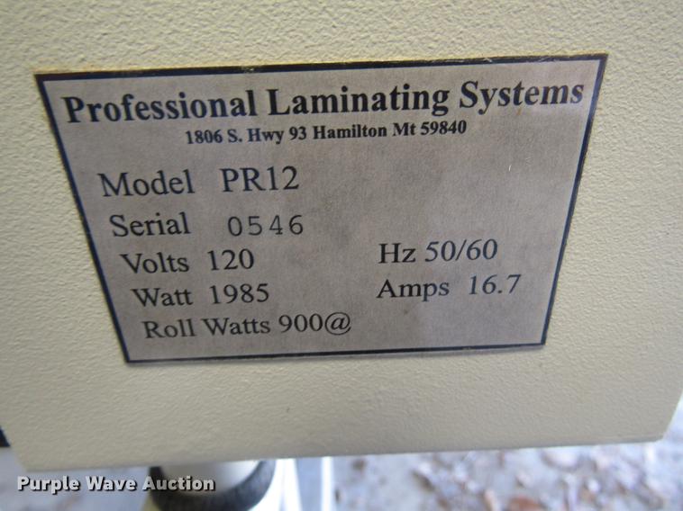 image for item EO9017 Professional laminating system