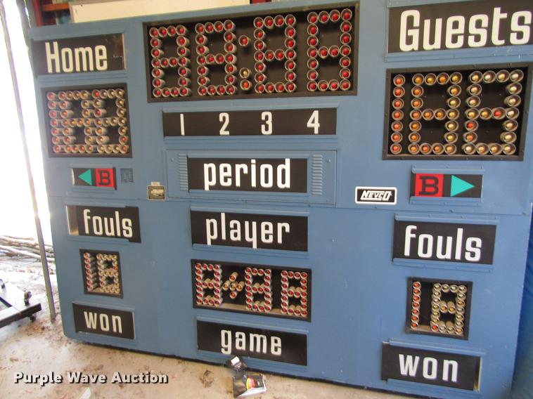image for item EO9018 (2) Nevco 2450 scoreboards