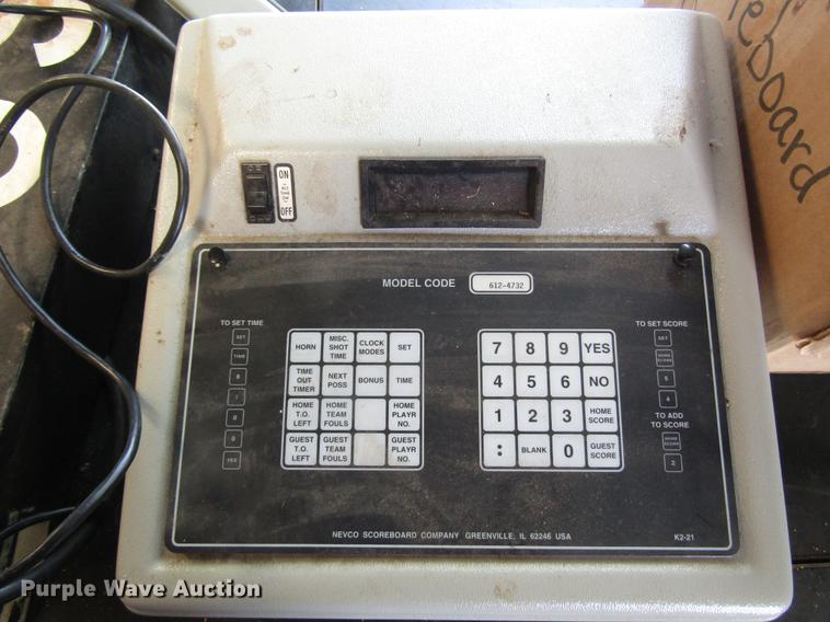 image for item EO9018 (2) Nevco 2450 scoreboards