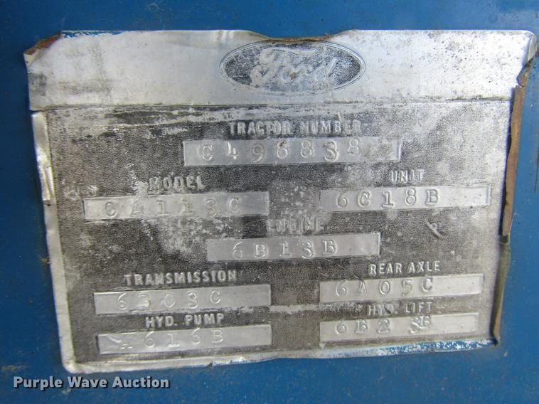image for item EO9020 Ford 3600 tractor