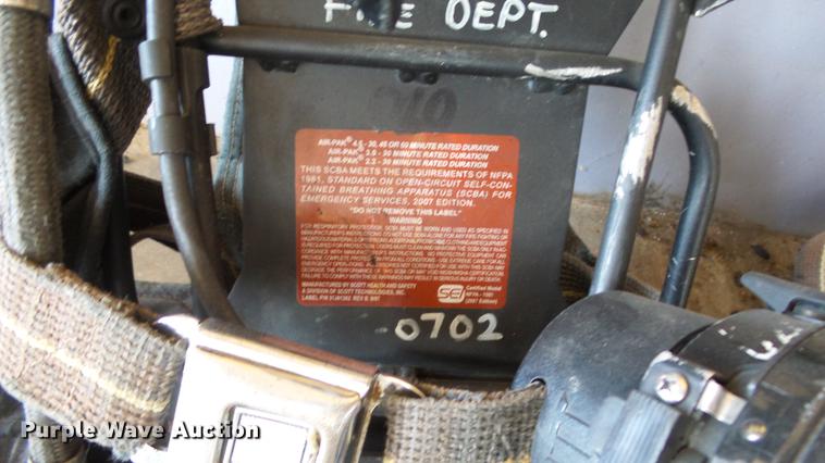 image for item ET9293 (6) Scott air packs