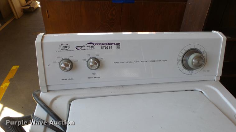 image for item ET9314 Roper washing machine