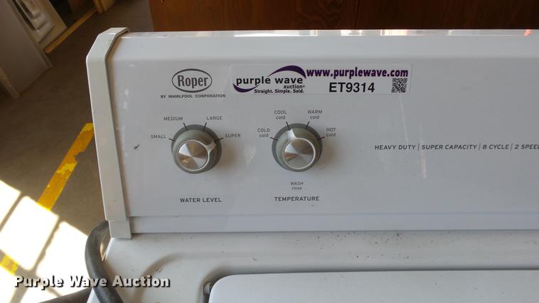 image for item ET9314 Roper washing machine