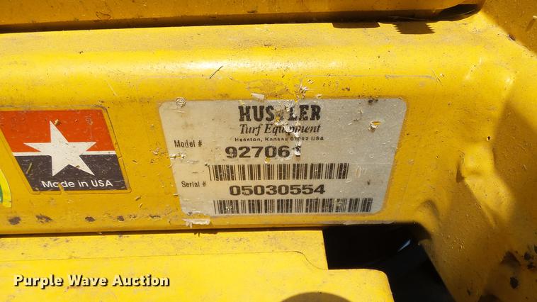 image for item ET9386 Hustler Super Z ZTR lawn mower