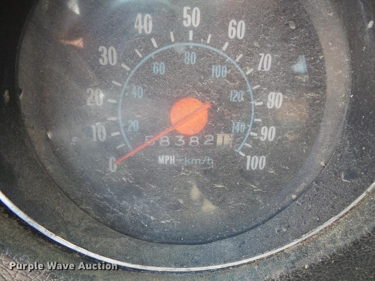 image for item EV9003 1976 GMC 6000 flat dump bed truck