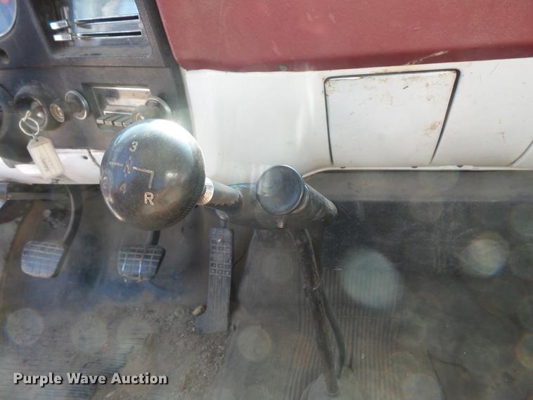 image for item EV9003 1976 GMC 6000 flat dump bed truck