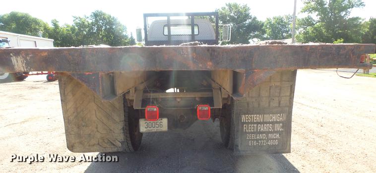 image for item EV9003 1976 GMC 6000 flat dump bed truck