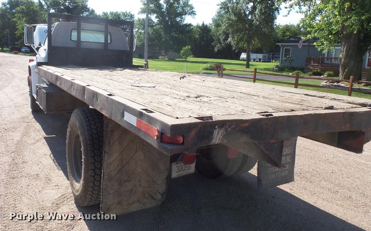 image for item EV9003 1976 GMC 6000 flat dump bed truck