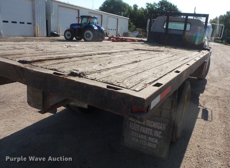 image for item EV9003 1976 GMC 6000 flat dump bed truck