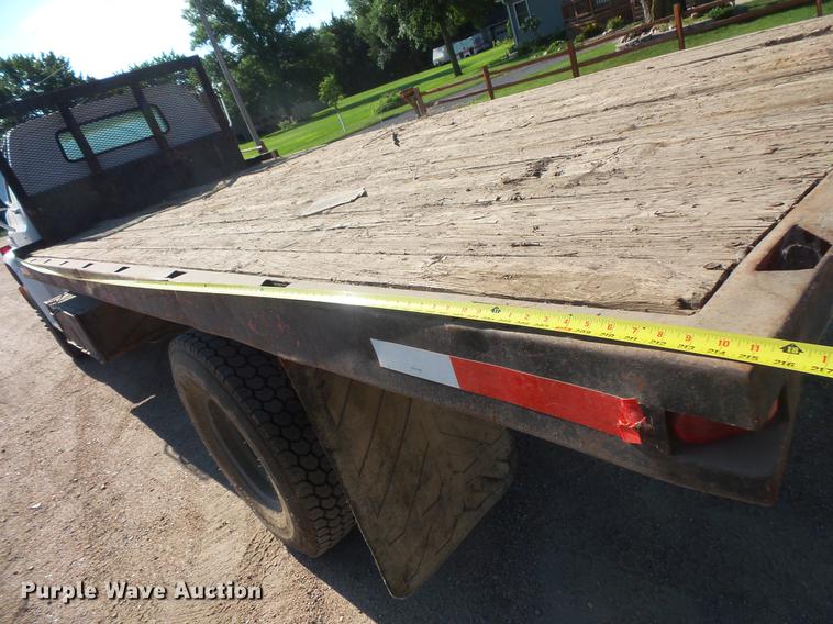 image for item EV9003 1976 GMC 6000 flat dump bed truck