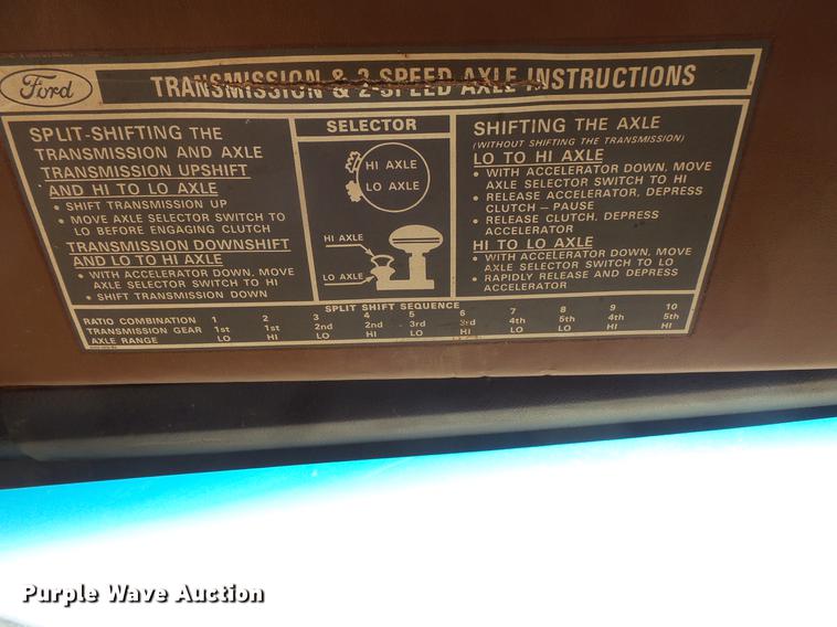 image for item EV9006 1981 Ford F700 dump truck