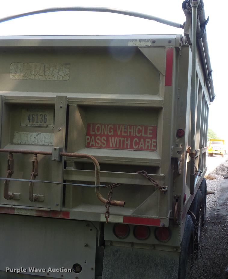 image for item EV9012 1988 pup trailer frame