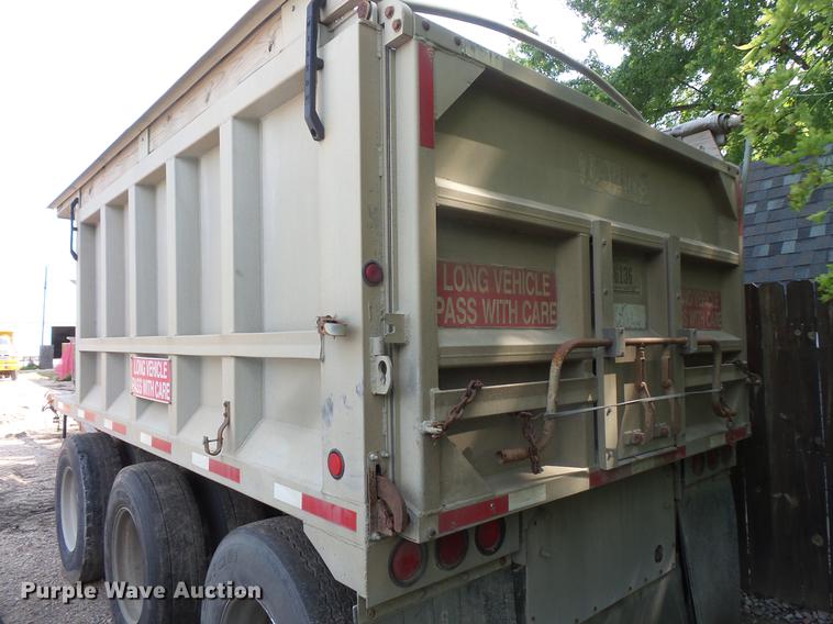 image for item EV9012 1988 pup trailer frame