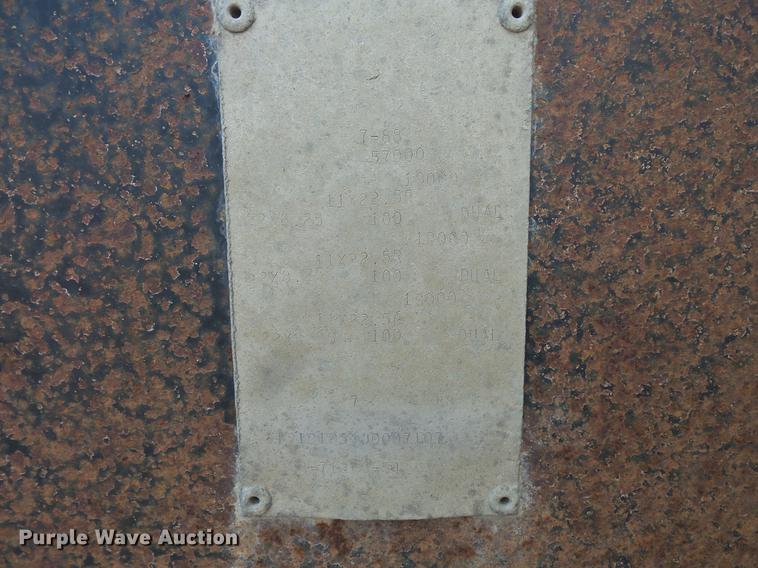 image for item EV9012 1988 pup trailer frame