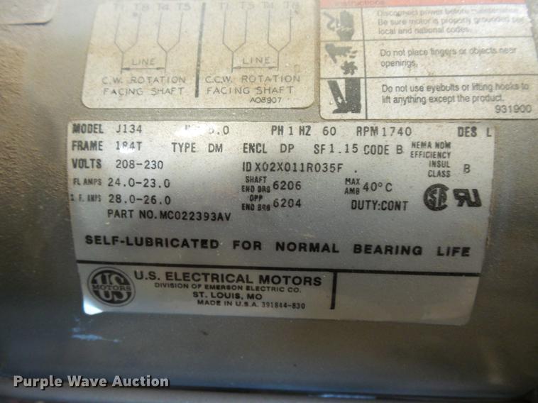 image for item EV9014 Campbell Hausfeld HS4813A air compressor