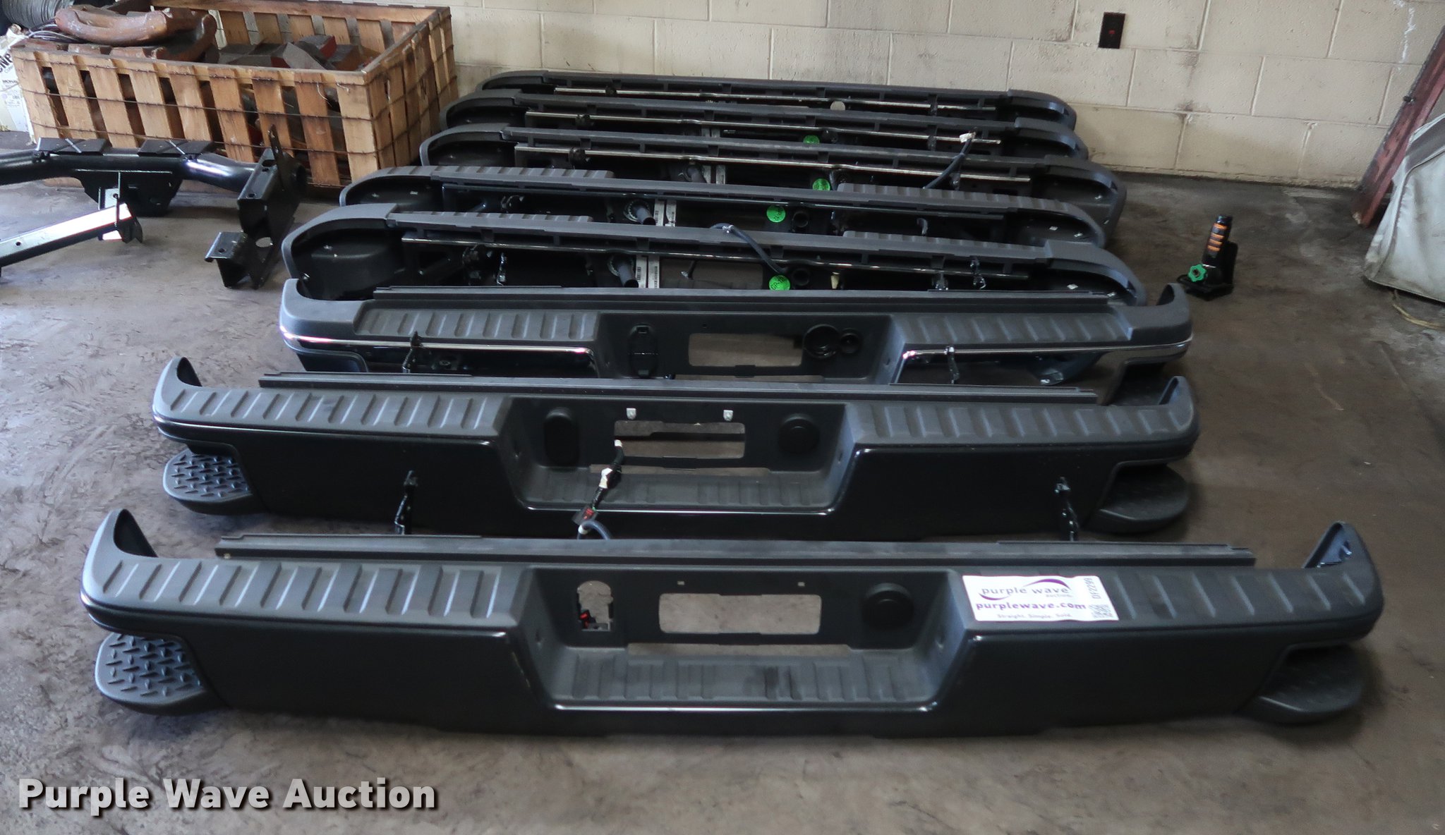 (8) Chevrolet truck rear bumpers in Kansas City, KS Item DF2299 sold