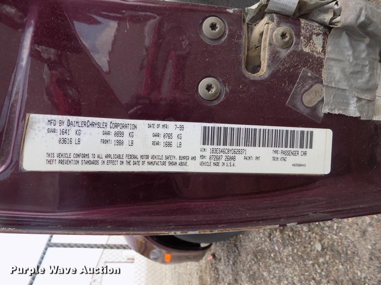 image for item DB9208 2000 Dodge Neon