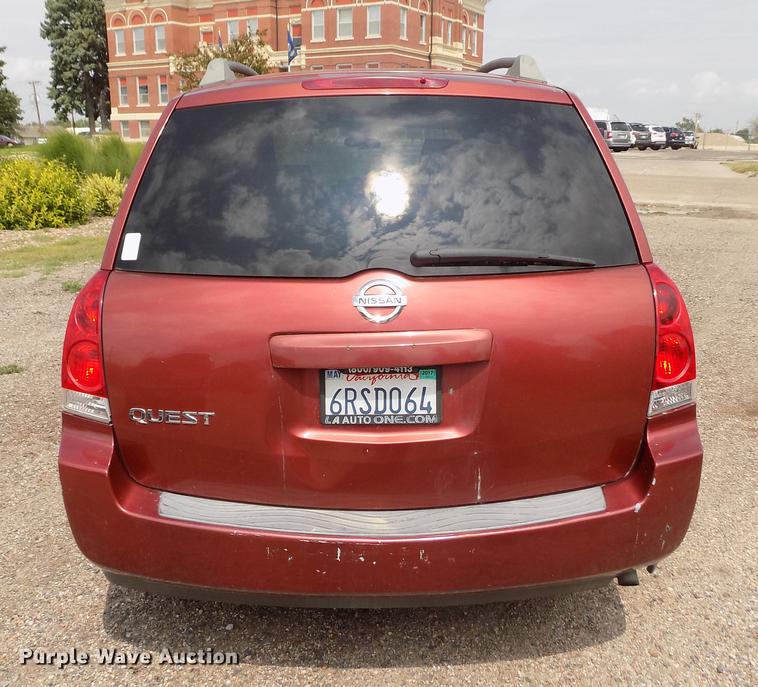 image for item DB9210 2005 Nissan Quest van