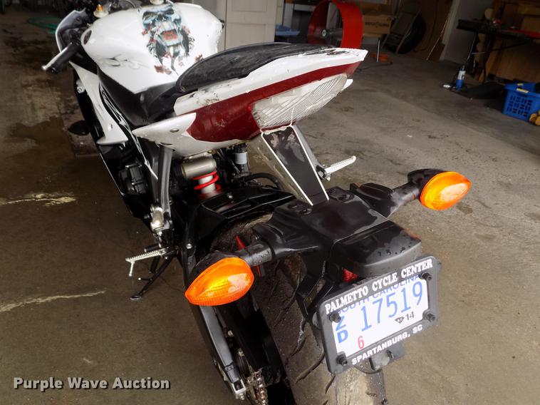 image for item DB9212 2012 Yamaha YZF-R6 Raven motorcycle