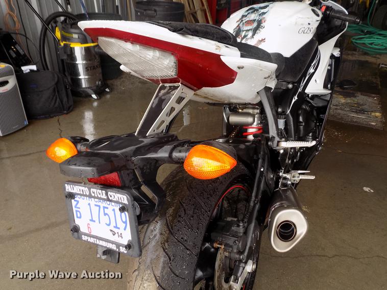 image for item DB9212 2012 Yamaha YZF-R6 Raven motorcycle